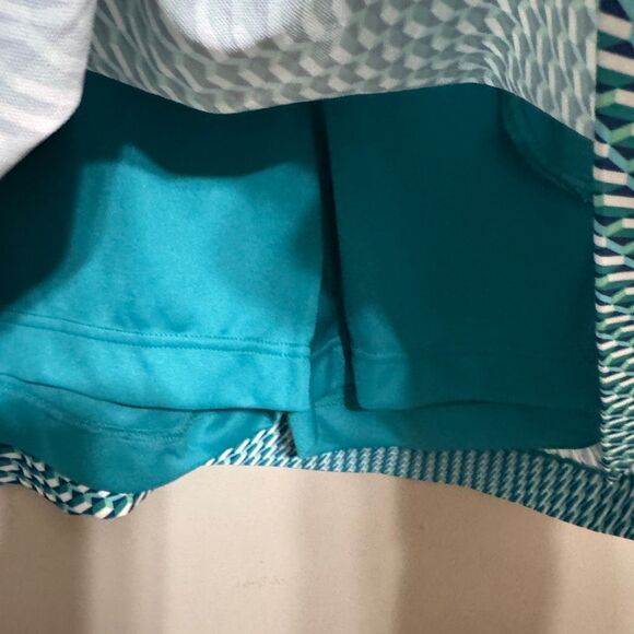EP Pro women’s Golf skort size 14 teal and blues - Picture 4 of 7